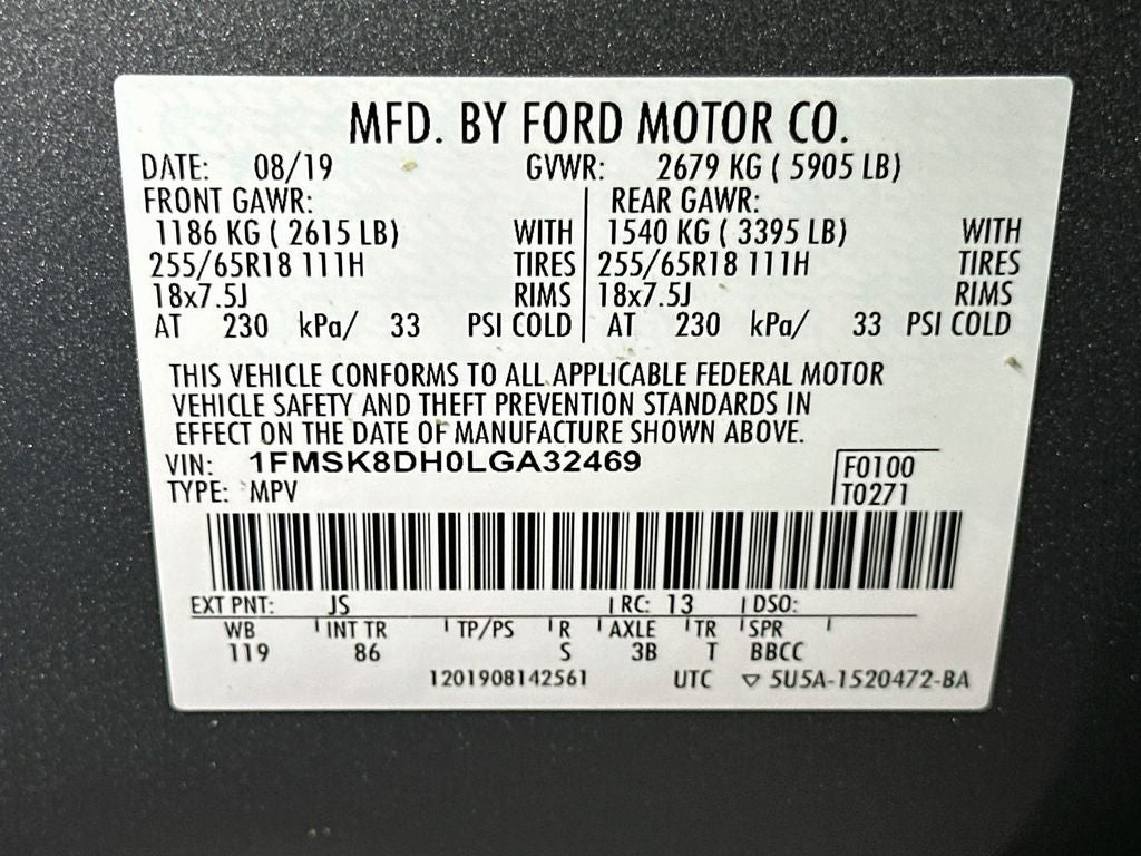 2020 Ford Explorer XLT