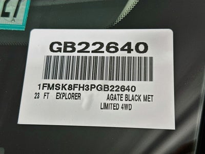 2023 Ford Explorer Limited