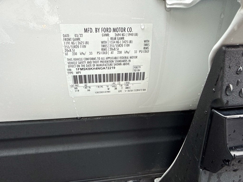 2022 Ford Explorer ST-Line