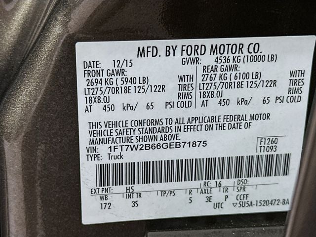 2016 Ford F-250SD XLT