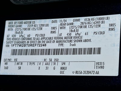 2024 Ford F-250SD Lariat