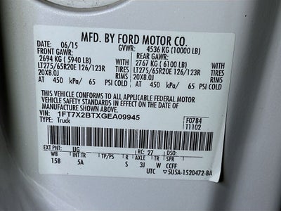 2016 Ford F-250SD Lariat