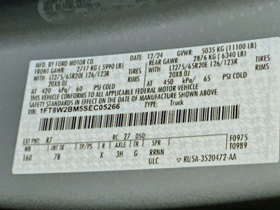 2025 Ford F-250SD Platinum