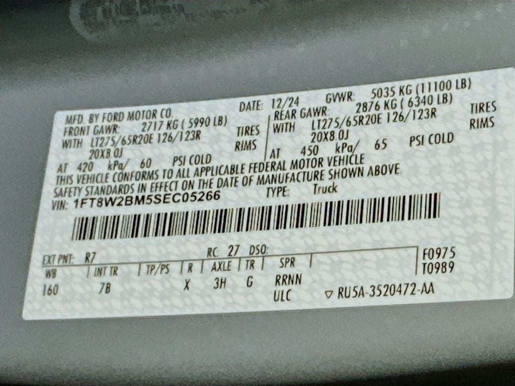 2025 Ford F-250SD Platinum