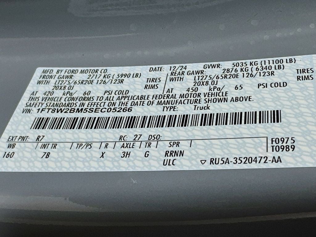 2025 Ford F-250SD Platinum