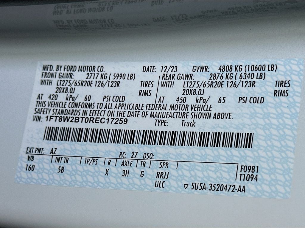 2024 Ford F-250SD Lariat