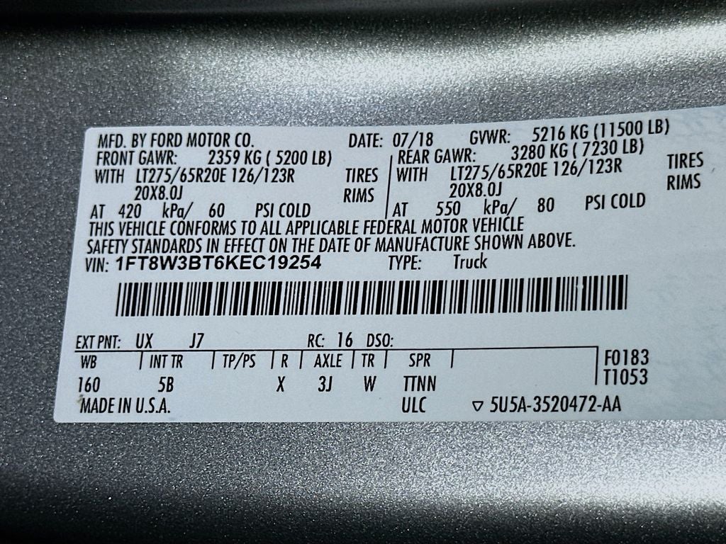 2019 Ford F-350SD Lariat