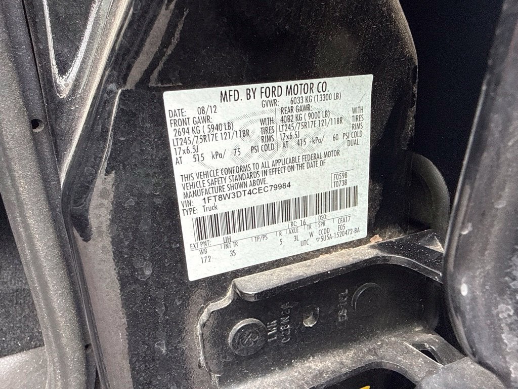 2012 Ford F-350SD XLT