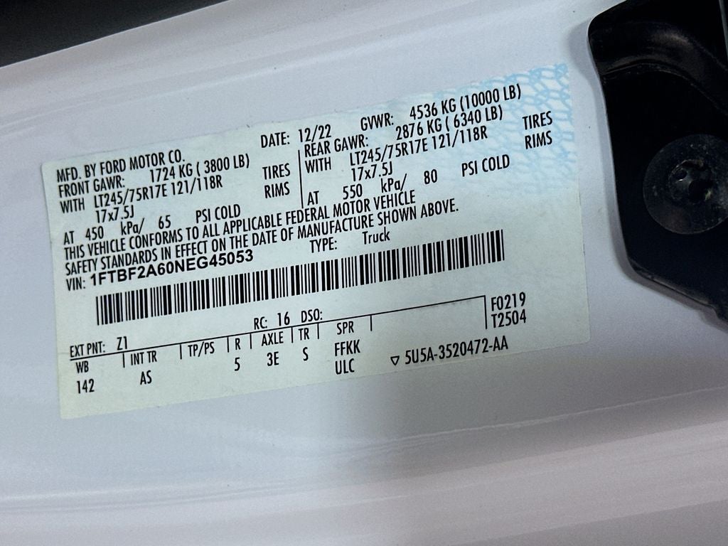 2022 Ford F-250SD XL
