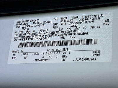 2024 Ford Transit-250 Base