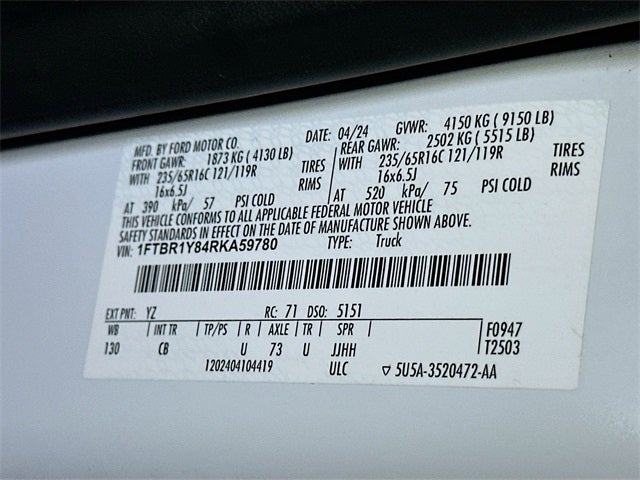 2024 Ford Transit-250 Base