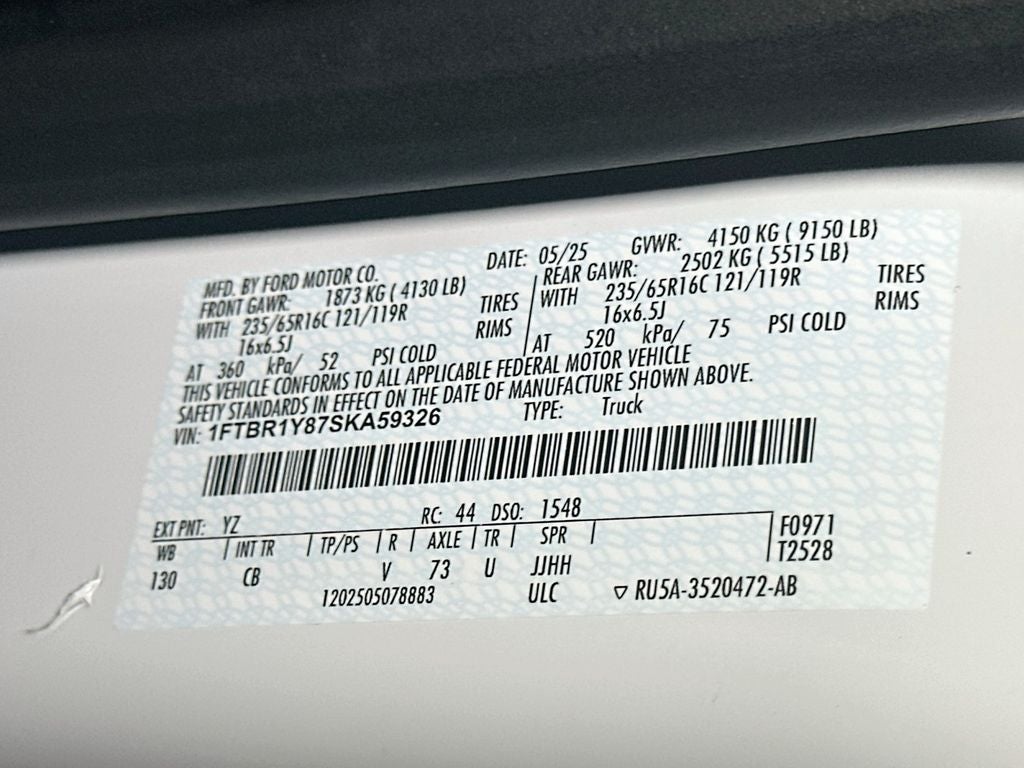 2025 Ford Transit-250 Base