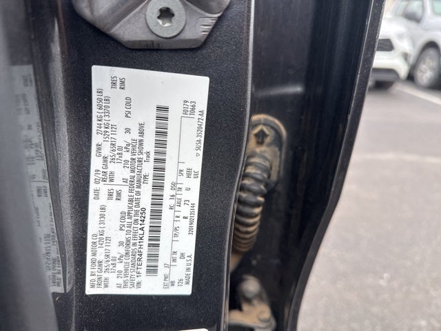 2019 Ford Ranger Lariat