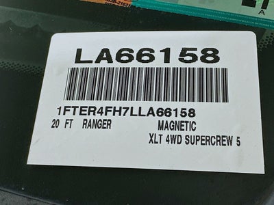 2020 Ford Ranger XLT
