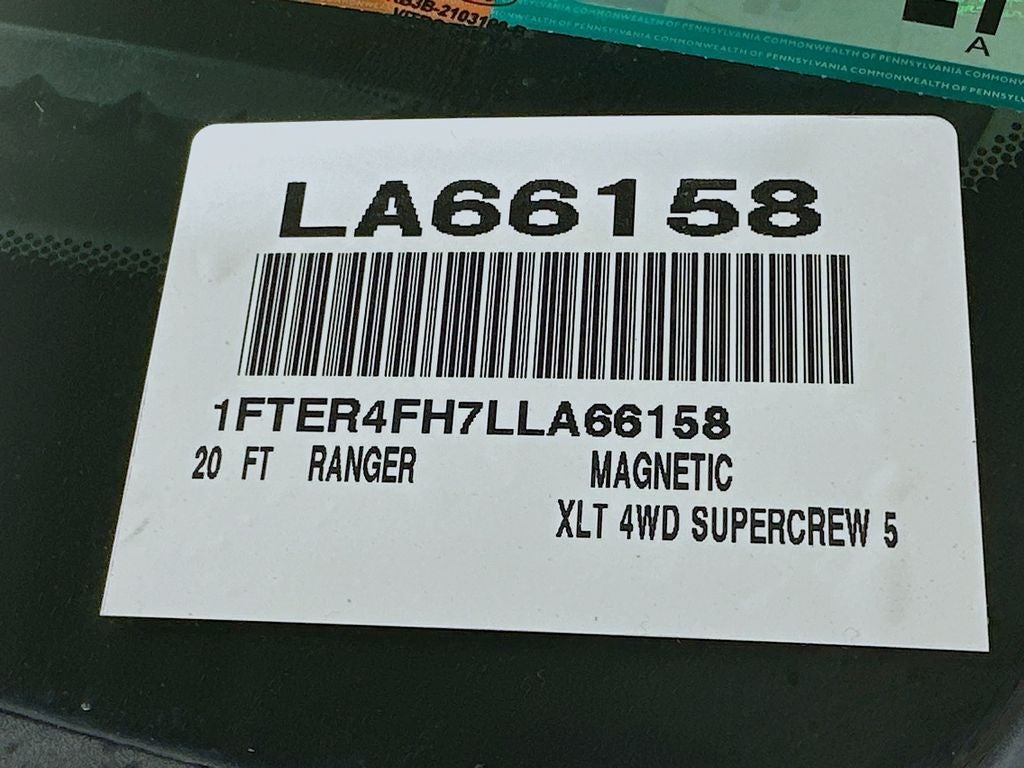 2020 Ford Ranger XLT