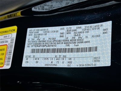 2023 Ford Ranger Lariat