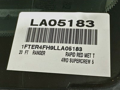 2020 Ford Ranger Lariat