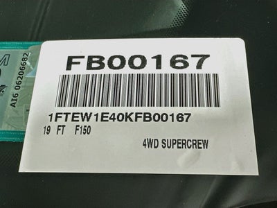 2019 Ford F-150 XLT
