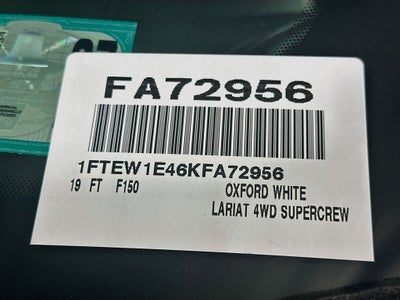2019 Ford F-150 Lariat