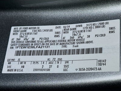 2020 Ford F-150 Lariat