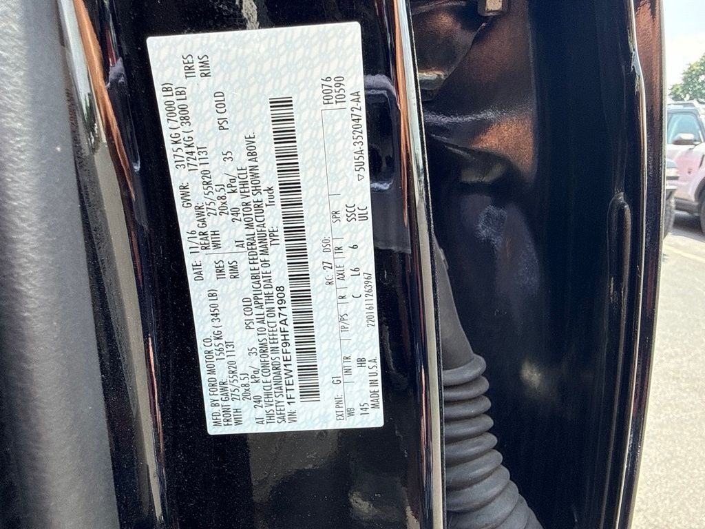 2017 Ford F-150 Lariat