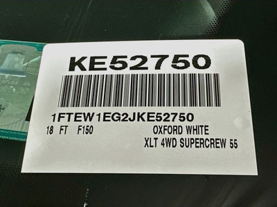 2018 Ford F-150 XLT