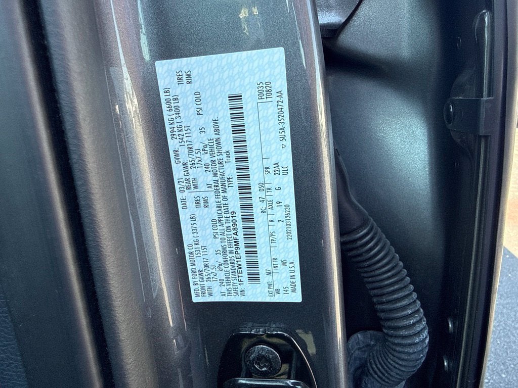 2021 Ford F-150 XLT