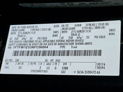 2022 Ford F-150 XLT