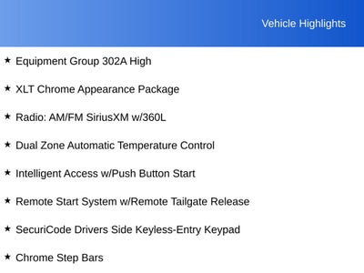 2021 Ford F-150 XLT