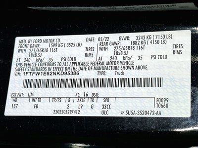 2022 Ford F-150 XLT