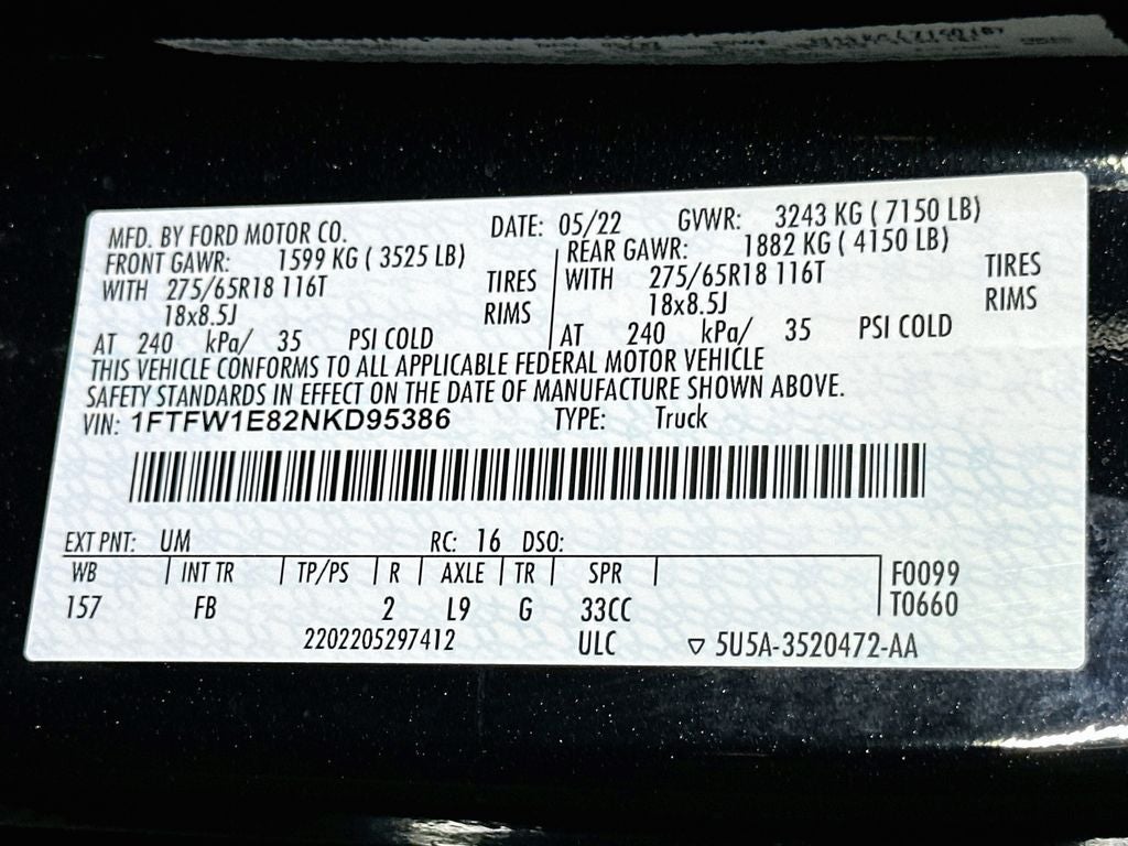 2022 Ford F-150 XLT