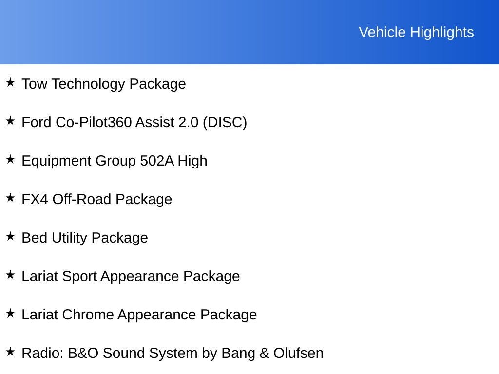 2022 Ford F-150 Lariat