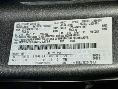 2021 Ford F-150 Platinum