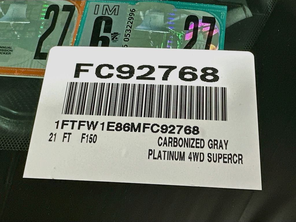 2021 Ford F-150 Platinum