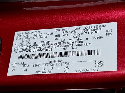 2021 Ford F-150 Raptor