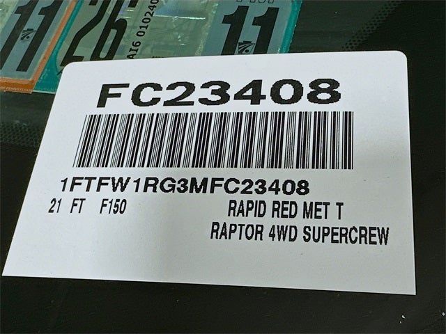 2021 Ford F-150 Raptor