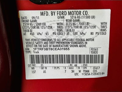 2012 Ford F-350SD XL