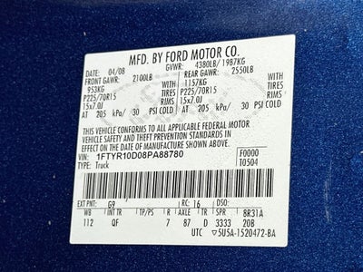 2008 Ford Ranger XL