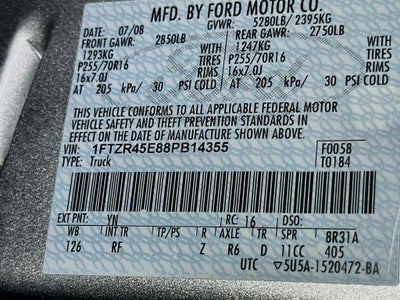 2008 Ford Ranger XLT