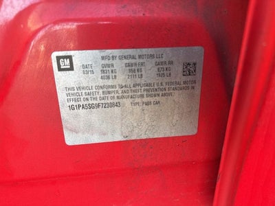 2015 Chevrolet Cruze LS