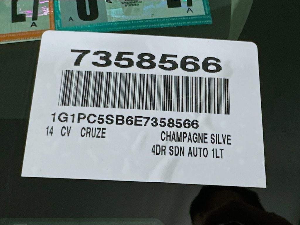 2014 Chevrolet Cruze 1LT