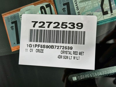 2011 Chevrolet Cruze 1LT