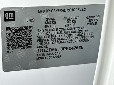 2023 Chevrolet Malibu LT 1LT