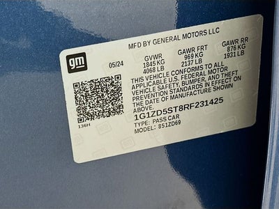 2024 Chevrolet Malibu LT 1LT