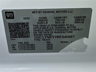 2024 Chevrolet Silverado 2500HD LT