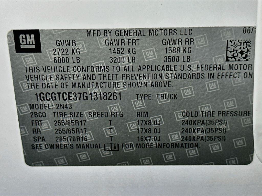 2016 Chevrolet Colorado LT