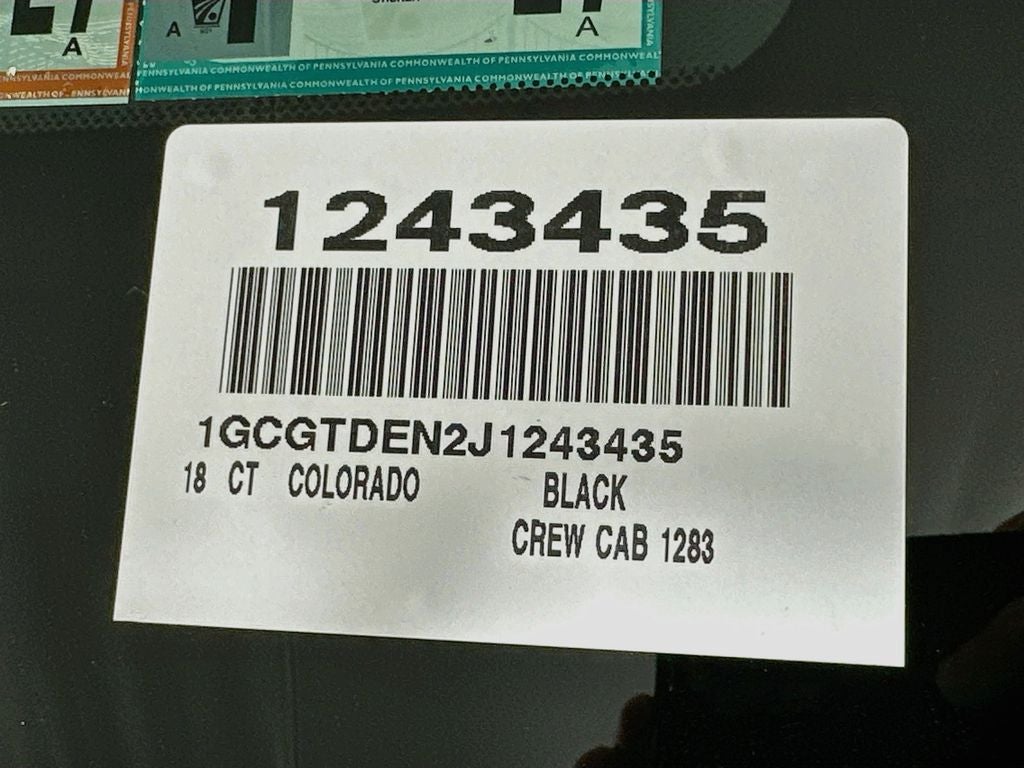 2018 Chevrolet Colorado Z71