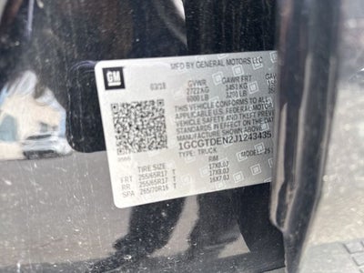 2018 Chevrolet Colorado Z71