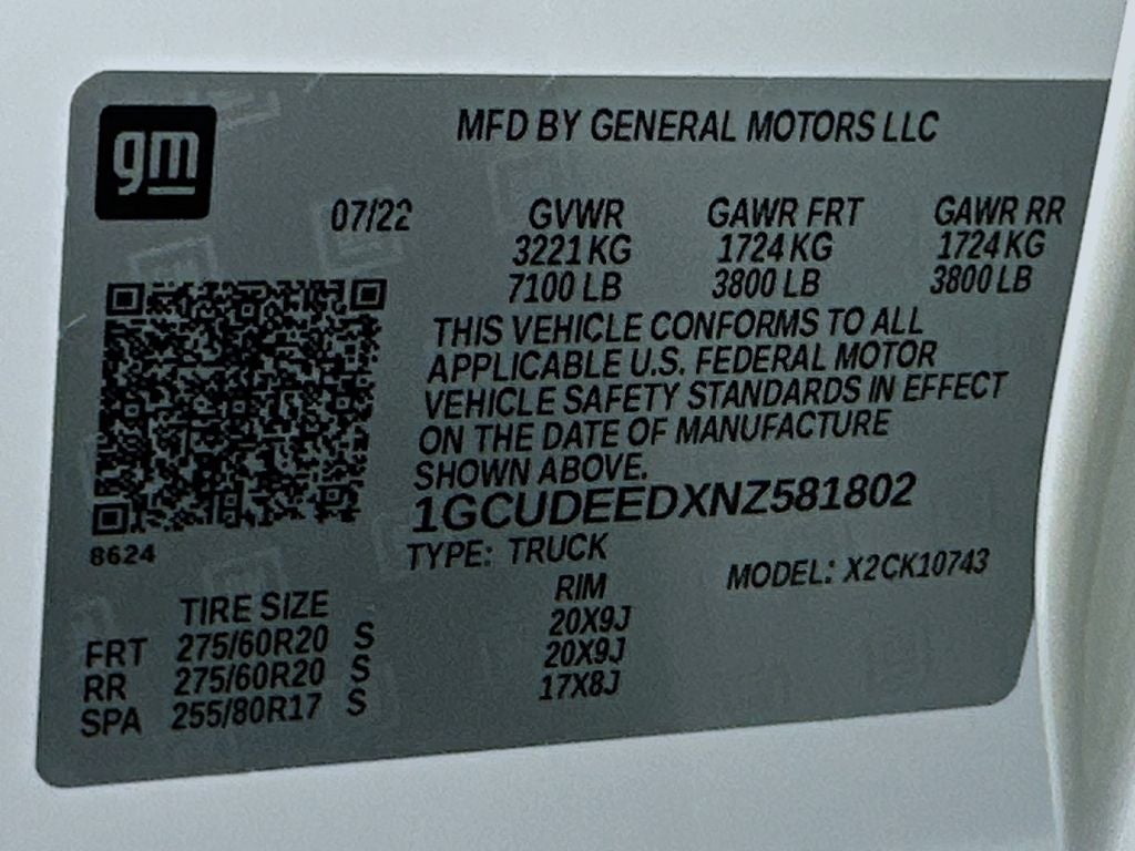 2022 Chevrolet Silverado 1500 RST