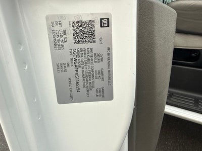 2025 Chevrolet Express 2500 Work Van Cargo